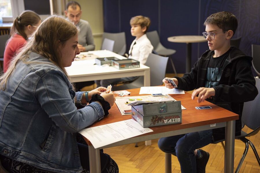 Małopolskie kwalifikacje I Olimpiady Gier Planszowych IPN. Fot. Agnieszka Masłowska (IPN)