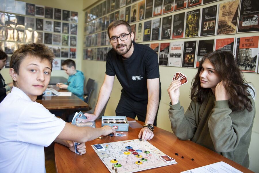 Małopolskie kwalifikacje I Olimpiady Gier Planszowych IPN. Fot. Agnieszka Masłowska (IPN)