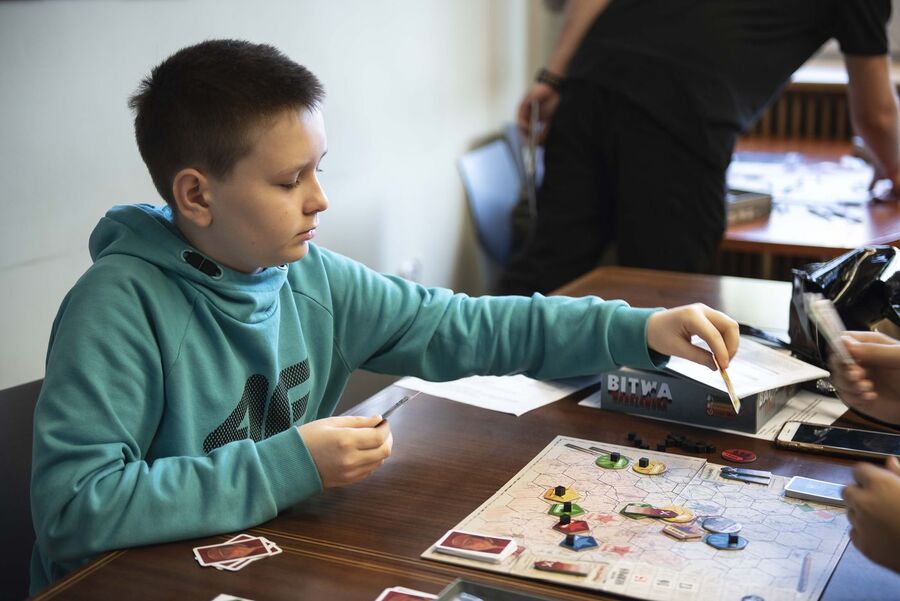 Małopolskie kwalifikacje I Olimpiady Gier Planszowych IPN. Fot. Agnieszka Masłowska (IPN)