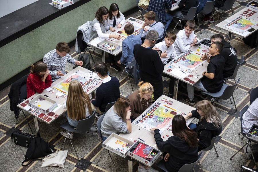 Małopolskie kwalifikacje I Olimpiady Gier Planszowych IPN. Fot. Agnieszka Masłowska (IPN)