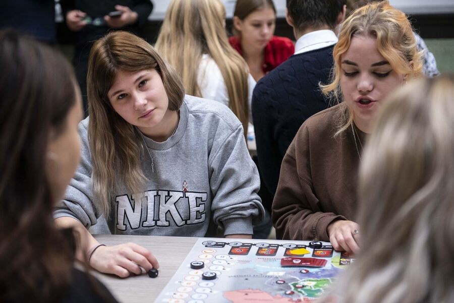 Małopolskie kwalifikacje I Olimpiady Gier Planszowych IPN. Fot. Agnieszka Masłowska (IPN)