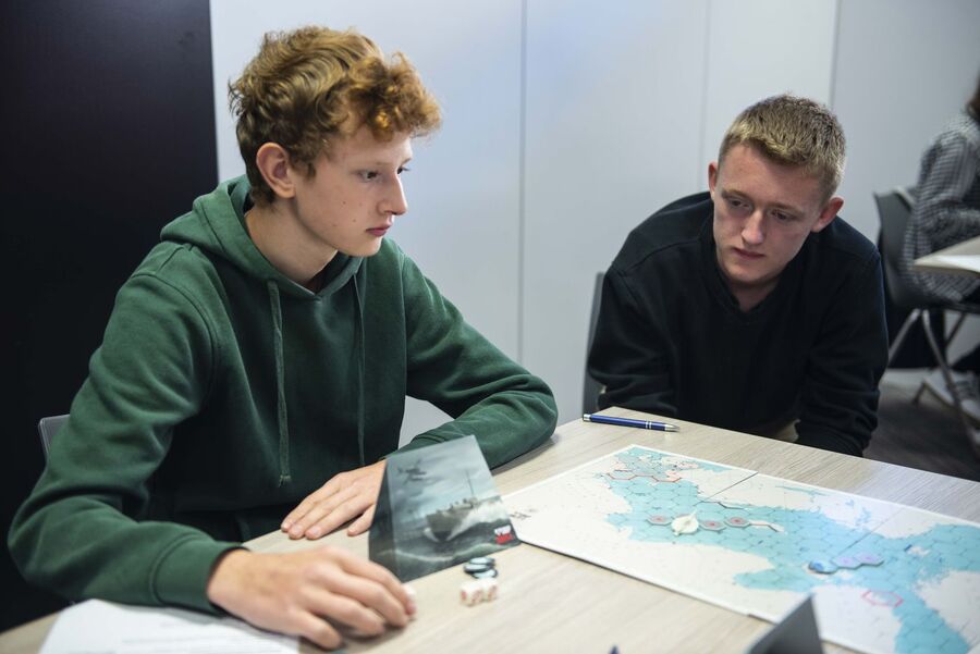 Małopolskie kwalifikacje I Olimpiady Gier Planszowych IPN. Fot. Agnieszka Masłowska (IPN)