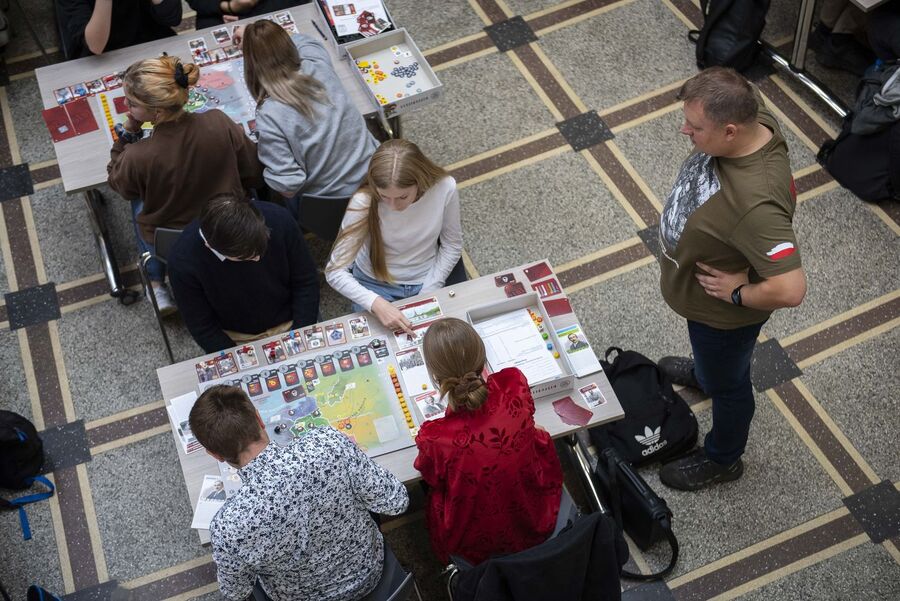 Małopolskie kwalifikacje I Olimpiady Gier Planszowych IPN. Fot. Agnieszka Masłowska (IPN)