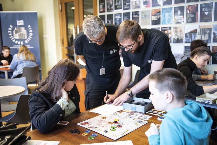 Małopolskie kwalifikacje I Olimpiady Gier Planszowych IPN. Fot. Agnieszka Masłowska (IPN)