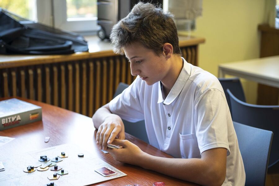 Małopolskie kwalifikacje I Olimpiady Gier Planszowych IPN. Fot. Agnieszka Masłowska (IPN)