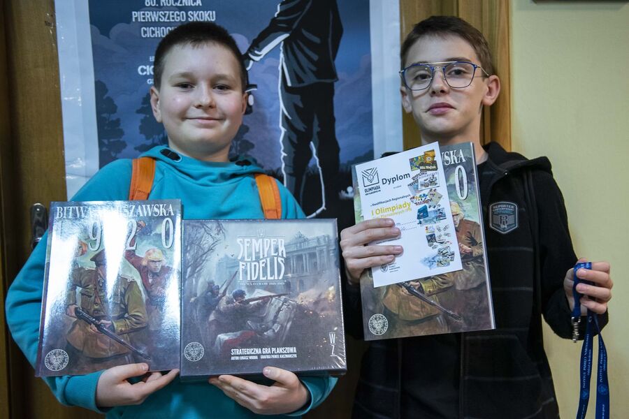 Małopolskie kwalifikacje I Olimpiady Gier Planszowych IPN. Fot. Agnieszka Masłowska (IPN)