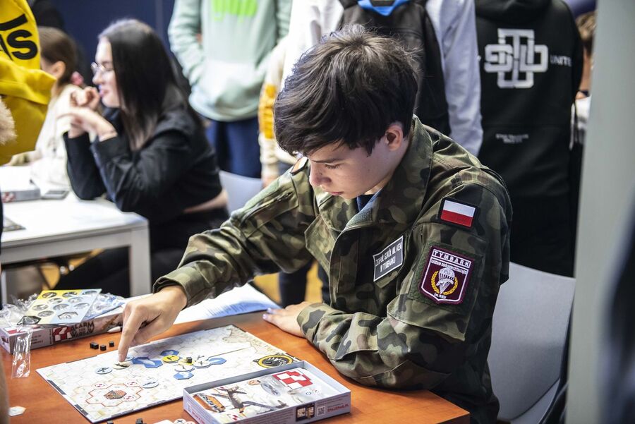 Małopolskie kwalifikacje I Olimpiady Gier Planszowych IPN. Fot. Agnieszka Masłowska (IPN)