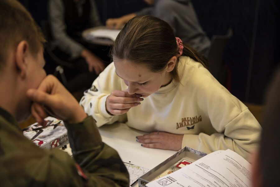 Małopolskie kwalifikacje I Olimpiady Gier Planszowych IPN. Fot. Agnieszka Masłowska (IPN)