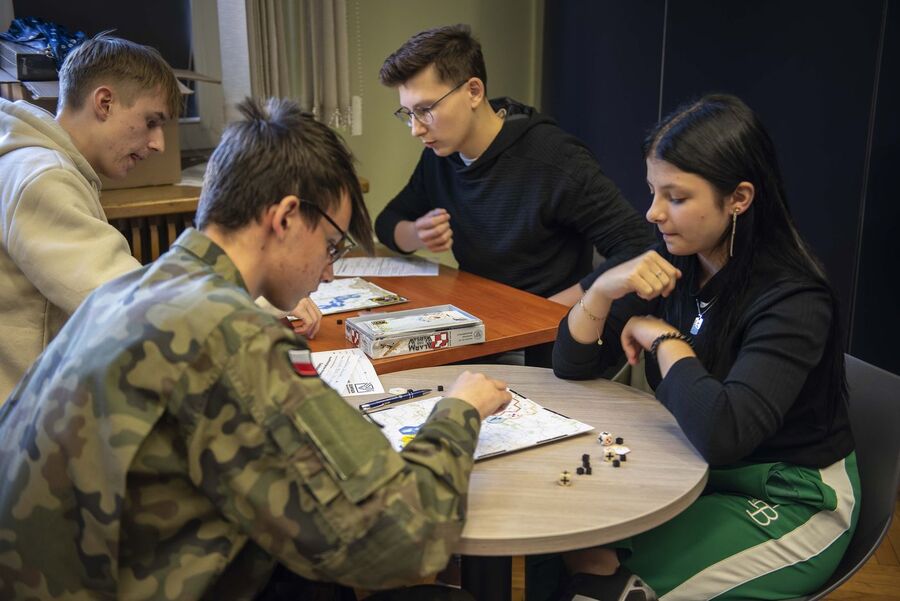 Małopolskie kwalifikacje I Olimpiady Gier Planszowych IPN. Fot. Agnieszka Masłowska (IPN)