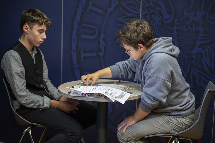 Małopolskie kwalifikacje I Olimpiady Gier Planszowych IPN. Fot. Agnieszka Masłowska (IPN)