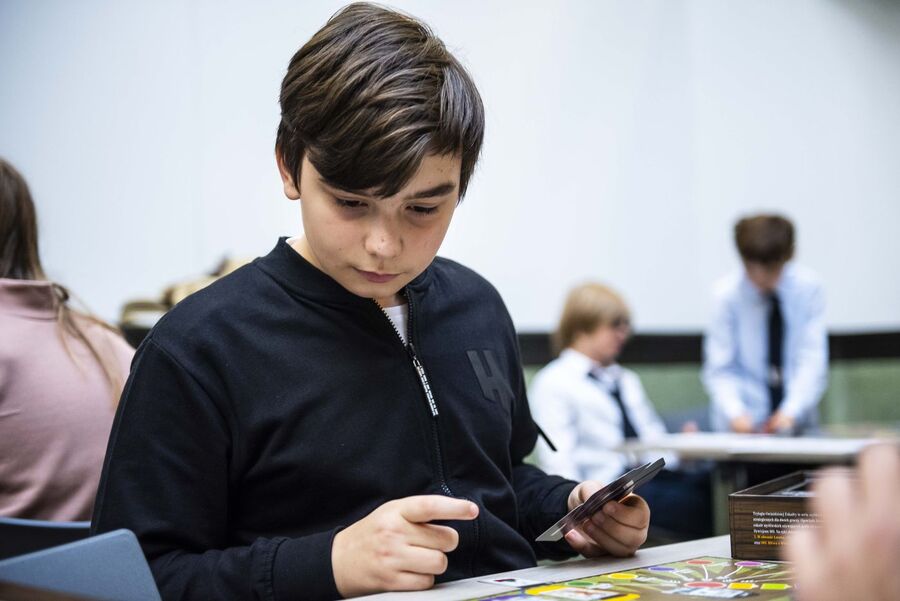 Małopolskie kwalifikacje I Olimpiady Gier Planszowych IPN. Fot. Agnieszka Masłowska (IPN)