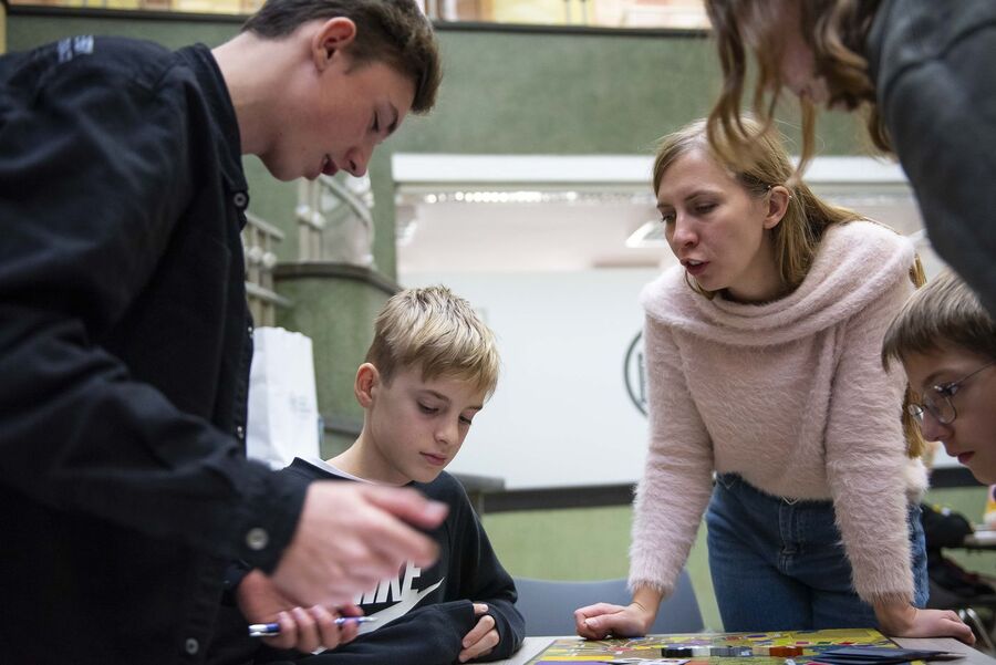 Małopolskie kwalifikacje I Olimpiady Gier Planszowych IPN. Fot. Agnieszka Masłowska (IPN)