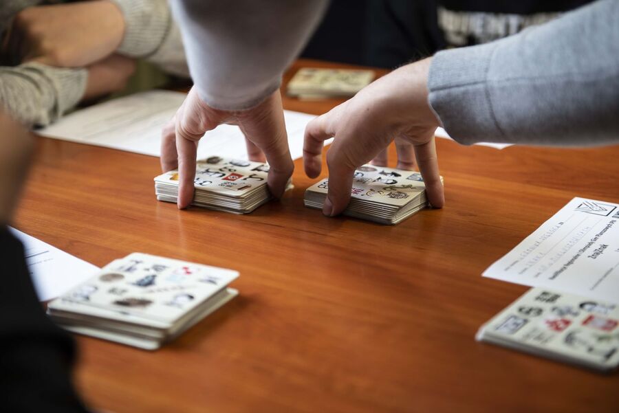 Małopolskie kwalifikacje I Olimpiady Gier Planszowych IPN. Fot. Agnieszka Masłowska (IPN)