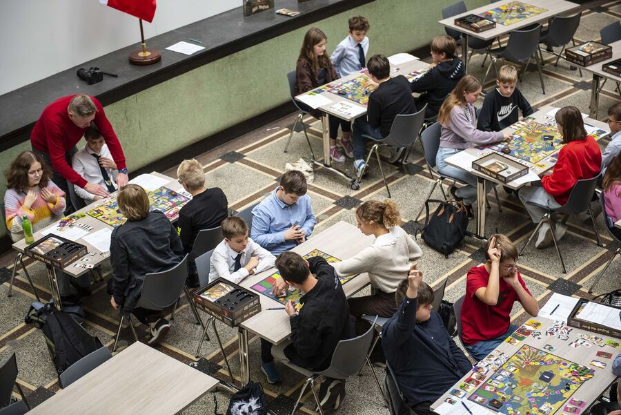 Małopolskie kwalifikacje I Olimpiady Gier Planszowych IPN. Fot. Agnieszka Masłowska (IPN)