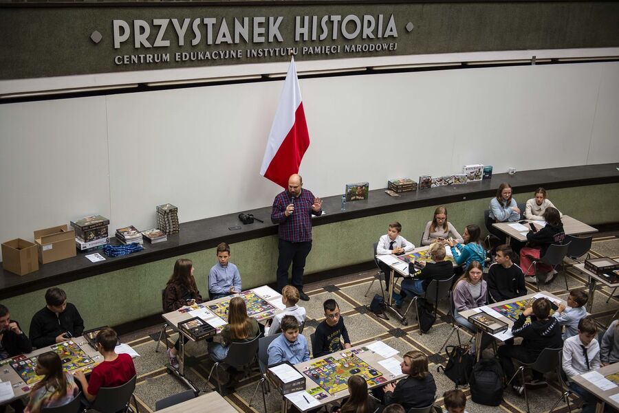 Małopolskie kwalifikacje I Olimpiady Gier Planszowych IPN. Fot. Agnieszka Masłowska (IPN)