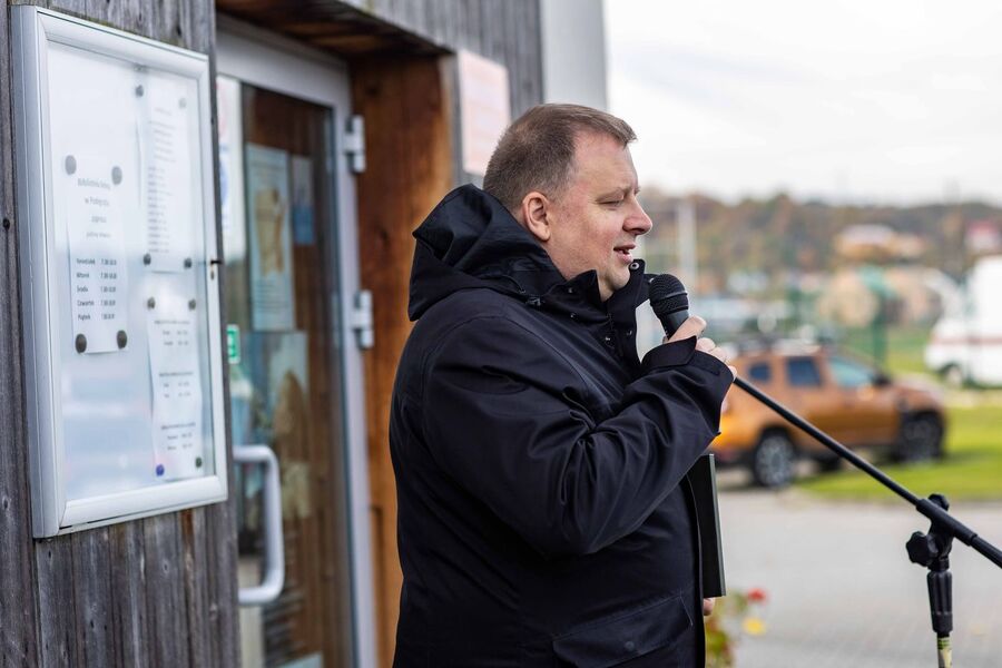 Wystawa „Szlaki Nadziei. Odyseja wolności” w Podegrodziu. Fot. Piotr Droździk, Muzeum Okręgowe w Nowym Sączu