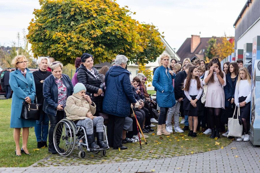 Wystawa „Szlaki Nadziei. Odyseja wolności” w Podegrodziu. Fot. Piotr Droździk, Muzeum Okręgowe w Nowym Sączu