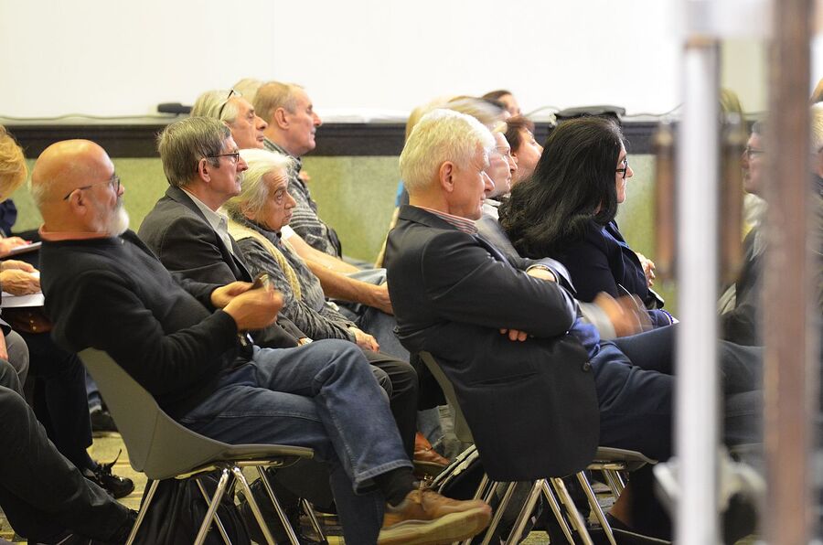 Dyskusja o książce „Defensor Ecclesiae. Arcybiskup Antoni Baraniak (1904-1977)”. Fot. Janusz Ślęzak (IPN)