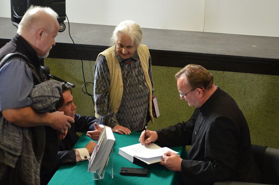 Dyskusja o książce „Defensor Ecclesiae. Arcybiskup Antoni Baraniak (1904-1977)”. Fot. Janusz Ślęzak (IPN)