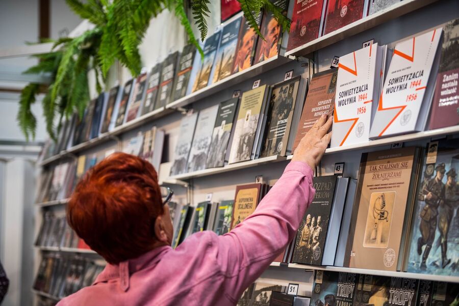 Wydawnictwo IPN na Targach Książki w Krakowie. Fot. Agnieszka Masłowska (IPN)