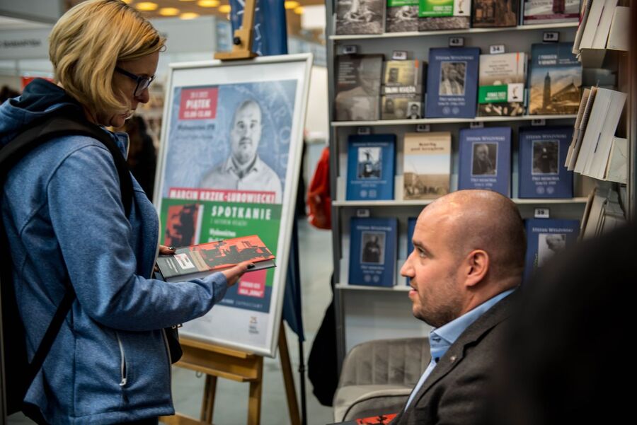 Wydawnictwo IPN na Targach Książki w Krakowie. Fot. Agnieszka Masłowska (IPN)