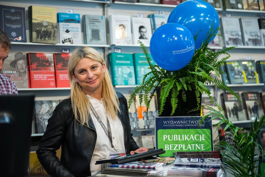 Wydawnictwo IPN na Targach Książki w Krakowie. Fot. Agnieszka Masłowska (IPN)