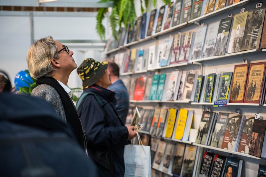 Wydawnictwo IPN na Targach Książki w Krakowie. Fot. Agnieszka Masłowska (IPN)