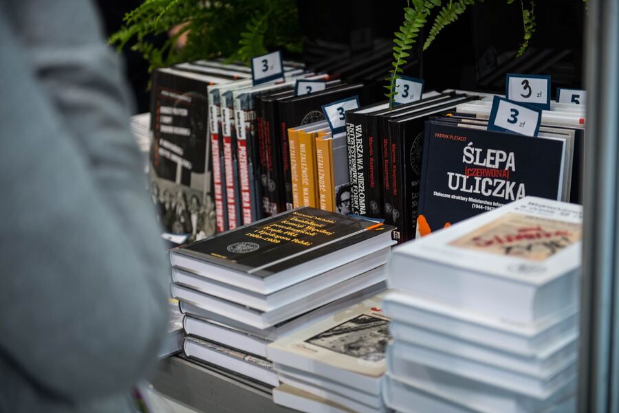 Wydawnictwo IPN na Targach Książki w Krakowie. Fot. Agnieszka Masłowska (IPN)