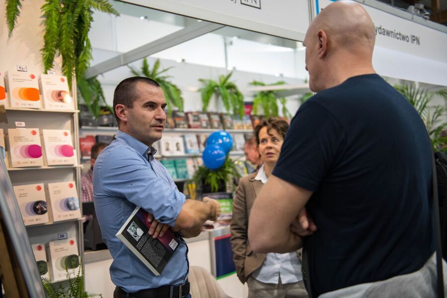 Wydawnictwo IPN na Targach Książki w Krakowie. Fot. Agnieszka Masłowska (IPN)
