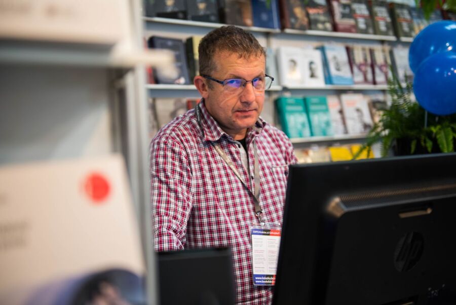 Wydawnictwo IPN na Targach Książki w Krakowie. Fot. Agnieszka Masłowska (IPN)