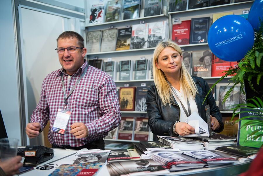 Wydawnictwo IPN na Targach Książki w Krakowie. Fot. Agnieszka Masłowska (IPN)