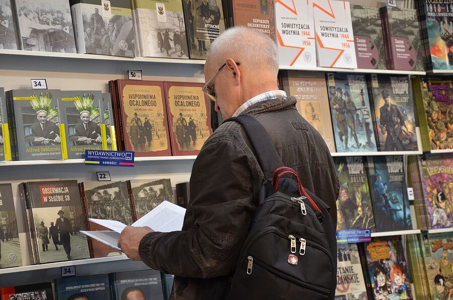Wydawnictwo IPN na Targach Książki w Krakowie. Fot. Janusz Ślęzak (IPN)
