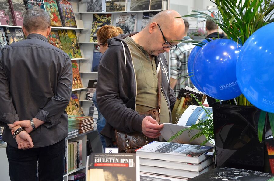 Wydawnictwo IPN na Targach Książki w Krakowie. Fot. Janusz Ślęzak (IPN)