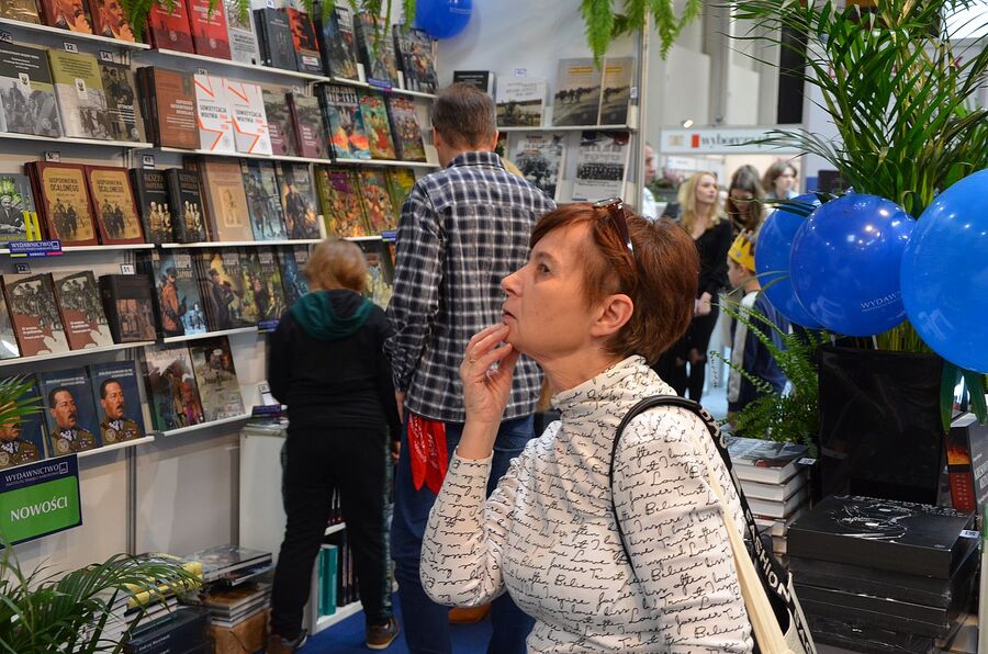 Wydawnictwo IPN na Targach Książki w Krakowie. Fot. Janusz Ślęzak (IPN)