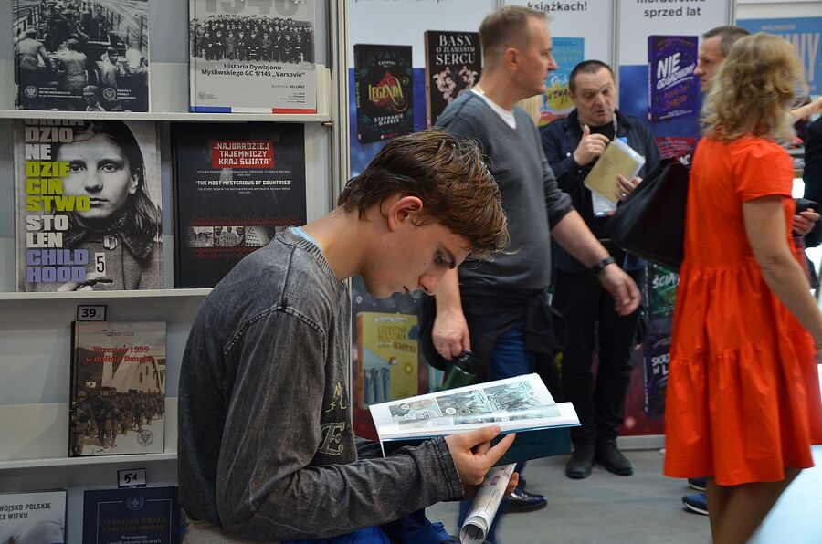 Wydawnictwo IPN na Targach Książki w Krakowie. Fot. Janusz Ślęzak (IPN)
