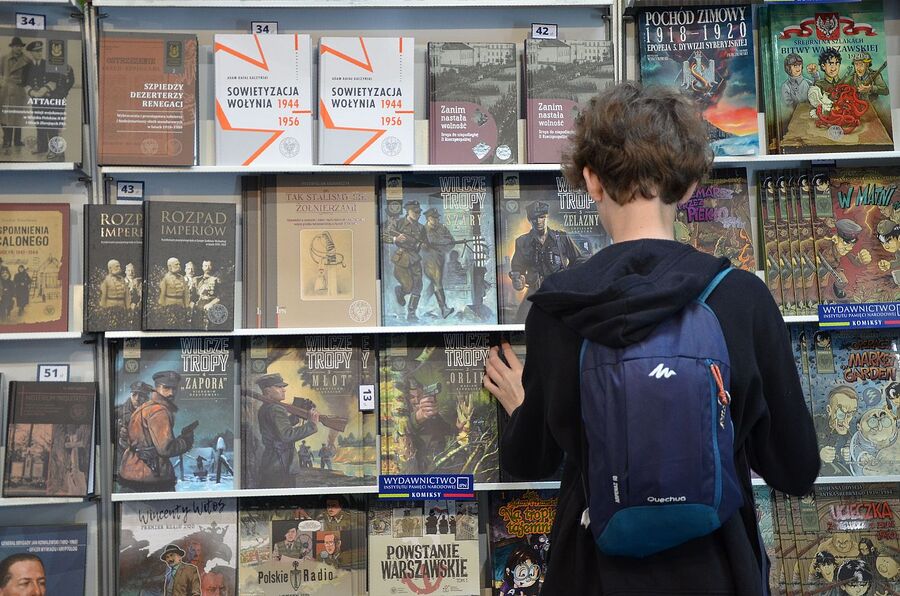 Wydawnictwo IPN na Targach Książki w Krakowie. Fot. Janusz Ślęzak (IPN)