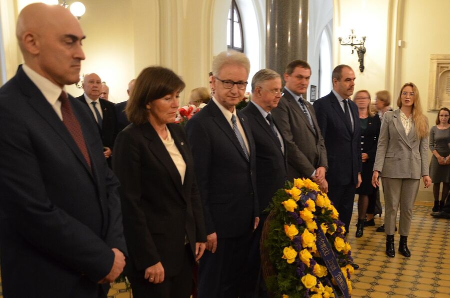 Akademicki Dzień Pamięci na UJ. Fot. Janusz Ślęzak (IPN)