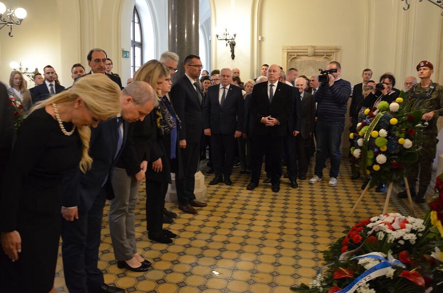 Akademicki Dzień Pamięci na UJ. Fot. Janusz Ślęzak (IPN)