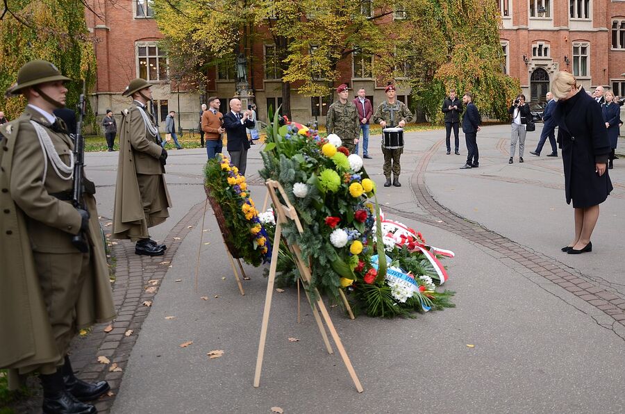 Akademicki Dzień Pamięci na UJ. Fot. Janusz Ślęzak (IPN)