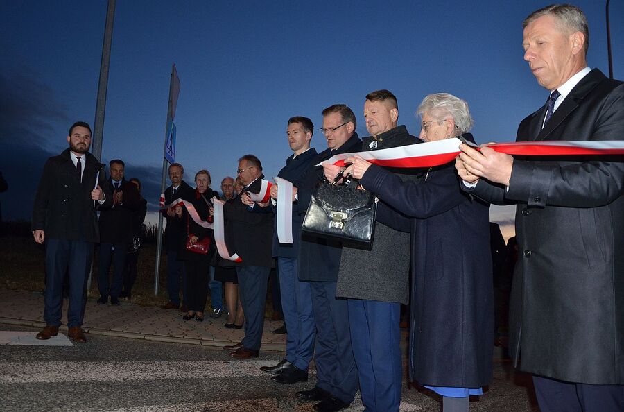 W Skawinie oficjalnie otwarto ulicę Mieczysława Majdzika. Fot. Janusz Ślęzak (IPN)