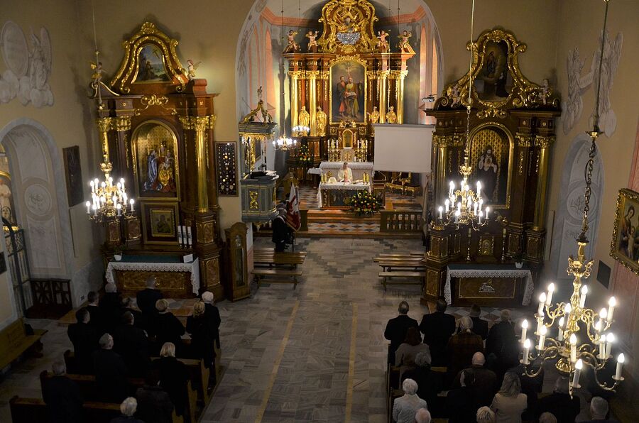 W Skawinie oficjalnie otwarto ulicę Mieczysława Majdzika. Fot. Janusz Ślęzak (IPN)