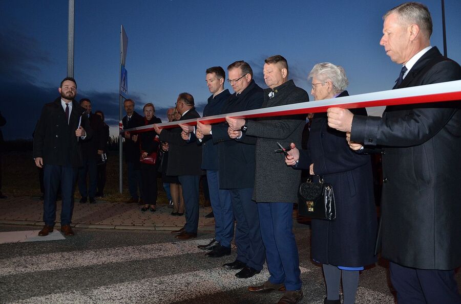 W Skawinie oficjalnie otwarto ulicę Mieczysława Majdzika. Fot. Janusz Ślęzak (IPN)