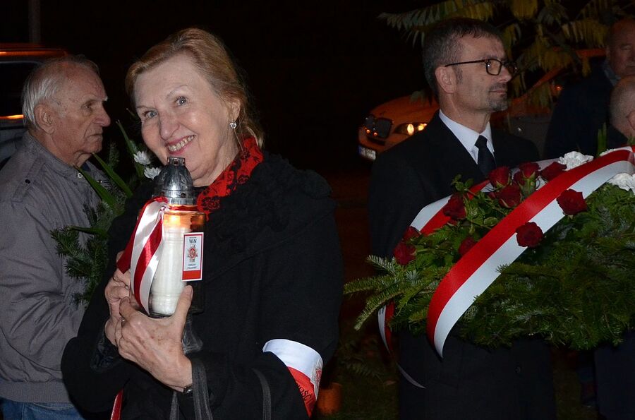 W Skawinie oficjalnie otwarto ulicę Mieczysława Majdzika. Fot. Janusz Ślęzak (IPN)