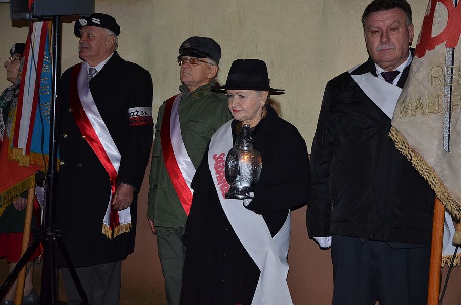 W Skawinie oficjalnie otwarto ulicę Mieczysława Majdzika. Fot. Janusz Ślęzak (IPN)