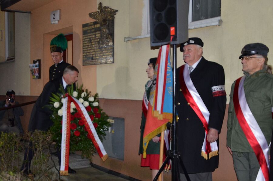 W Skawinie oficjalnie otwarto ulicę Mieczysława Majdzika. Fot. Janusz Ślęzak (IPN)