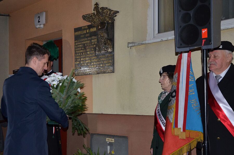 W Skawinie oficjalnie otwarto ulicę Mieczysława Majdzika. Fot. Janusz Ślęzak (IPN)