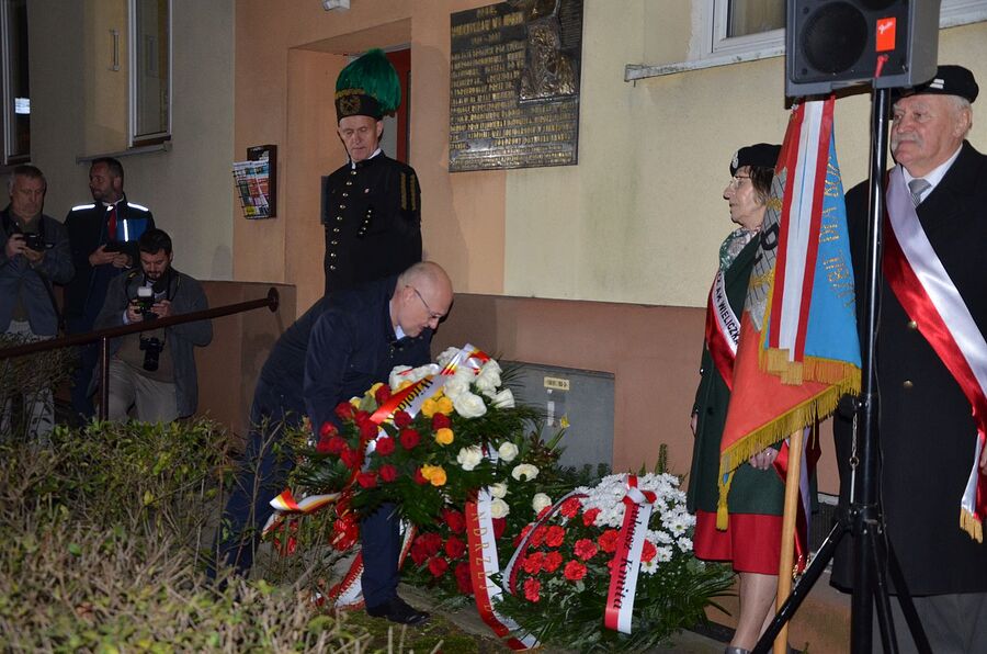 W Skawinie oficjalnie otwarto ulicę Mieczysława Majdzika. Fot. Janusz Ślęzak (IPN)