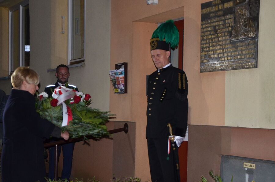 W Skawinie oficjalnie otwarto ulicę Mieczysława Majdzika. Fot. Janusz Ślęzak (IPN)