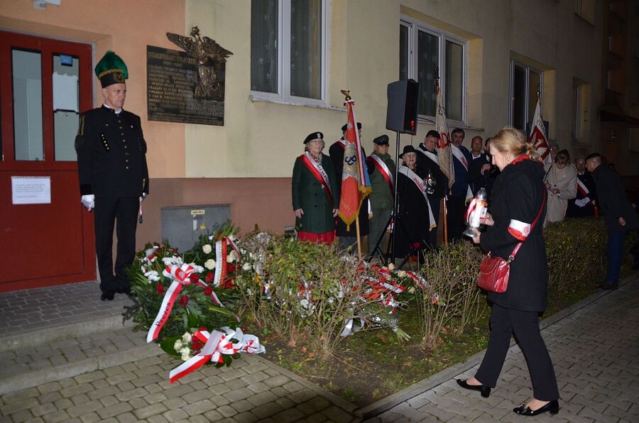 W Skawinie oficjalnie otwarto ulicę Mieczysława Majdzika. Fot. Janusz Ślęzak (IPN)