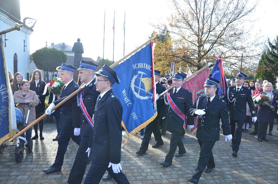 Święto Niepodległości w Pierzchowie i Niegowici. Fot. Janusz Ślęzak (IPN)